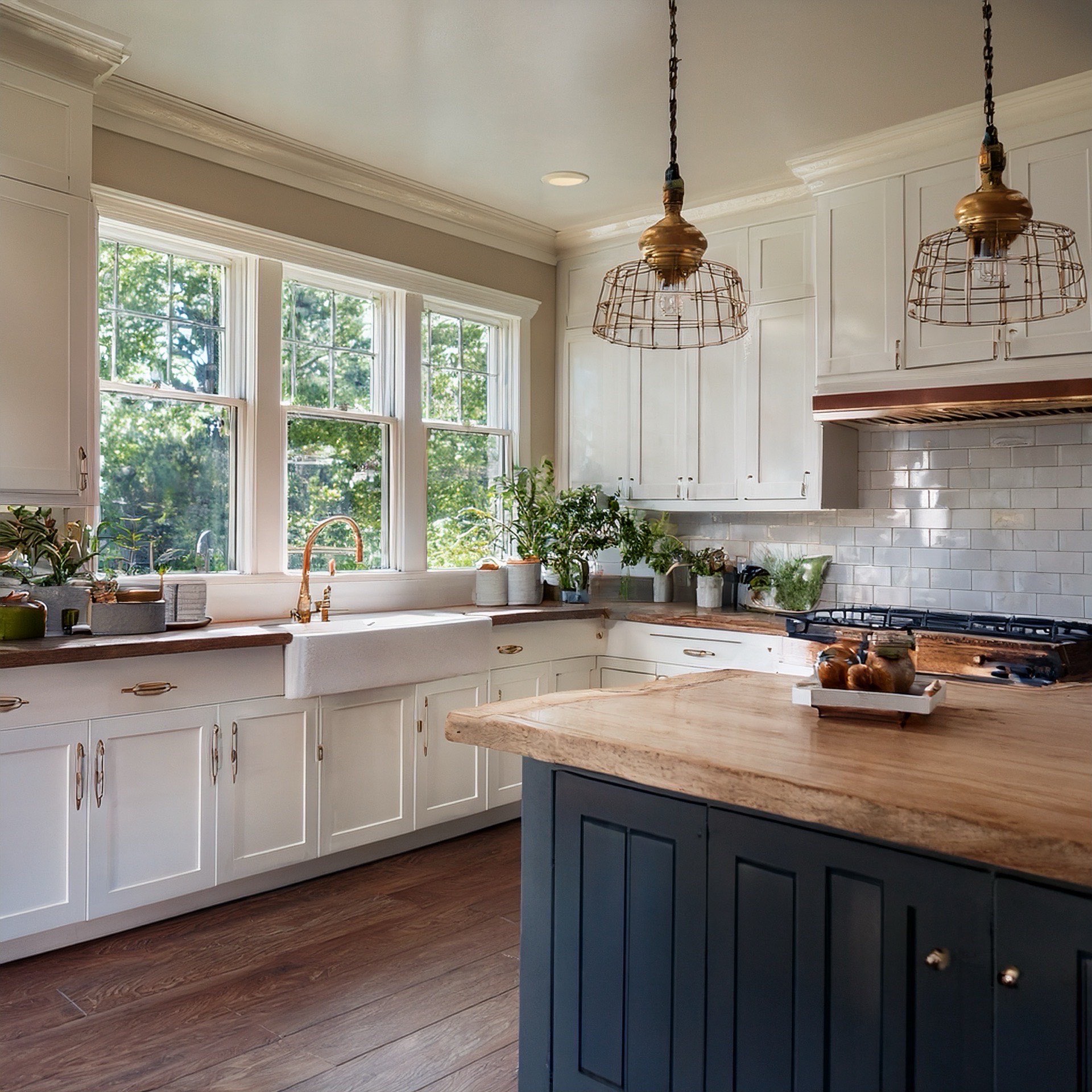 Byline Builders — freshly remodeled modern farmhouse kitchen